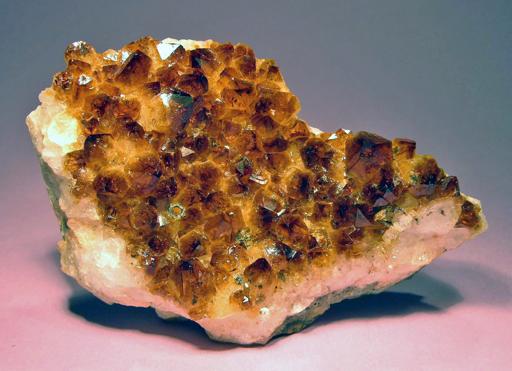 Quartz var Citrine, Rio Grande do Sul Brazil 12x7,5cm